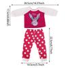 Dollhouse Accessories Playing House Shirt Pants Doll Clothes Dolls Pajamas Mini Home Wear