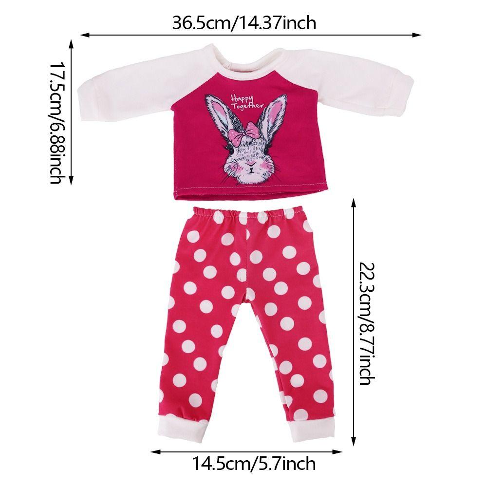 Dollhouse Accessories Playing House Shirt Pants Doll Clothes Dolls Pajamas Mini Home Wear