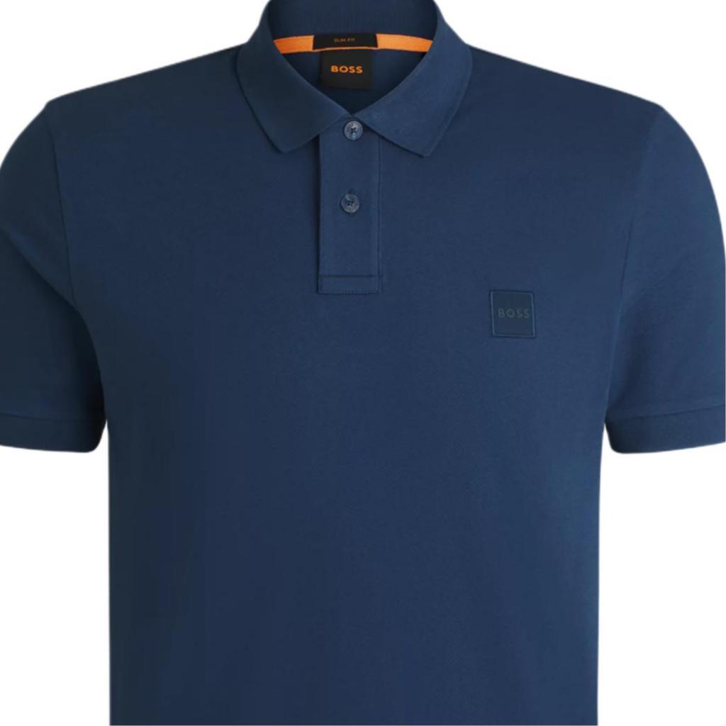 HUGO BOSS Polo Shirt Men's Marine Blue 50507803-466