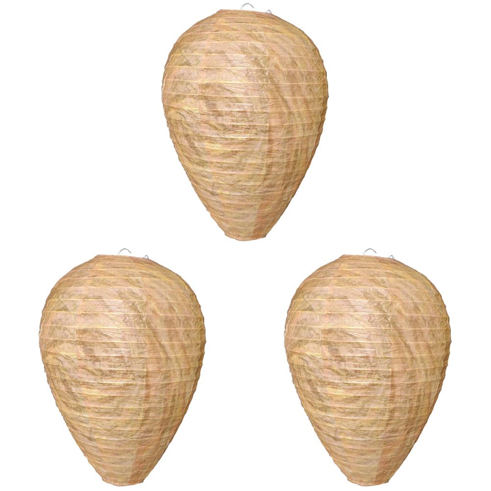 1-10 шт., приманка для осиного гнезда, отпугивающие шершни, нетоксичные поддельные гнезда, приманка для пчел, улей, фонари, подвесные ловушки для сада и патио