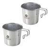 CAMPING MOON Solo Mug M Camping Mugs, 210ml, Set of 2, SOLO MUG S-190-2P