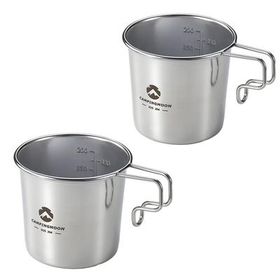 CAMPING MOON Кружка Solo M Кемпинговые кружки, 210 мл, Набор из 2 шт., SOLO MUG S-190-2P
