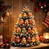 Surprise Chicken Advent Calendar 2026, 24 Days Christmas Countdown with 2D Flat Cute Animal Pendant Acrylic Ornament, Cartoon Hanging for Tree,