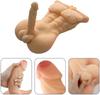 Half Body Without Arms Skin Color Big Penis Silicone Real Touch Sex Doll Realistic Penis Female Generation Human Toy Masturbator