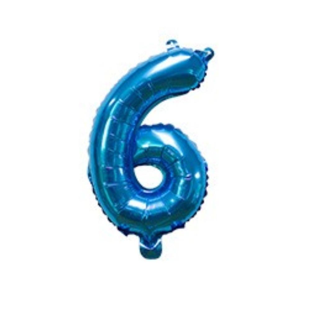 16-Inch Us Version Of Thin Body Digital Birthday Party Decoration Props Decoration Aluminum Film Balloon Digital