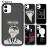 Мягкий чехол для телефона Krajews аниме Токийский Гуль Япония для iPhone 14 5 SE 6s 7 8 plus X XR XS 11 12 pro max Samsung S21 S22 ultra