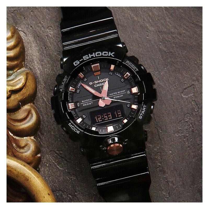 Casio G-SHOCKСерия G-SHOCKСерия YOUTHуличный крутой высококлассный классический стрелочный двойной дисплей циферблат спортивный водонепроницаемый кварцевый механизм смола GA-810B-1A4PR