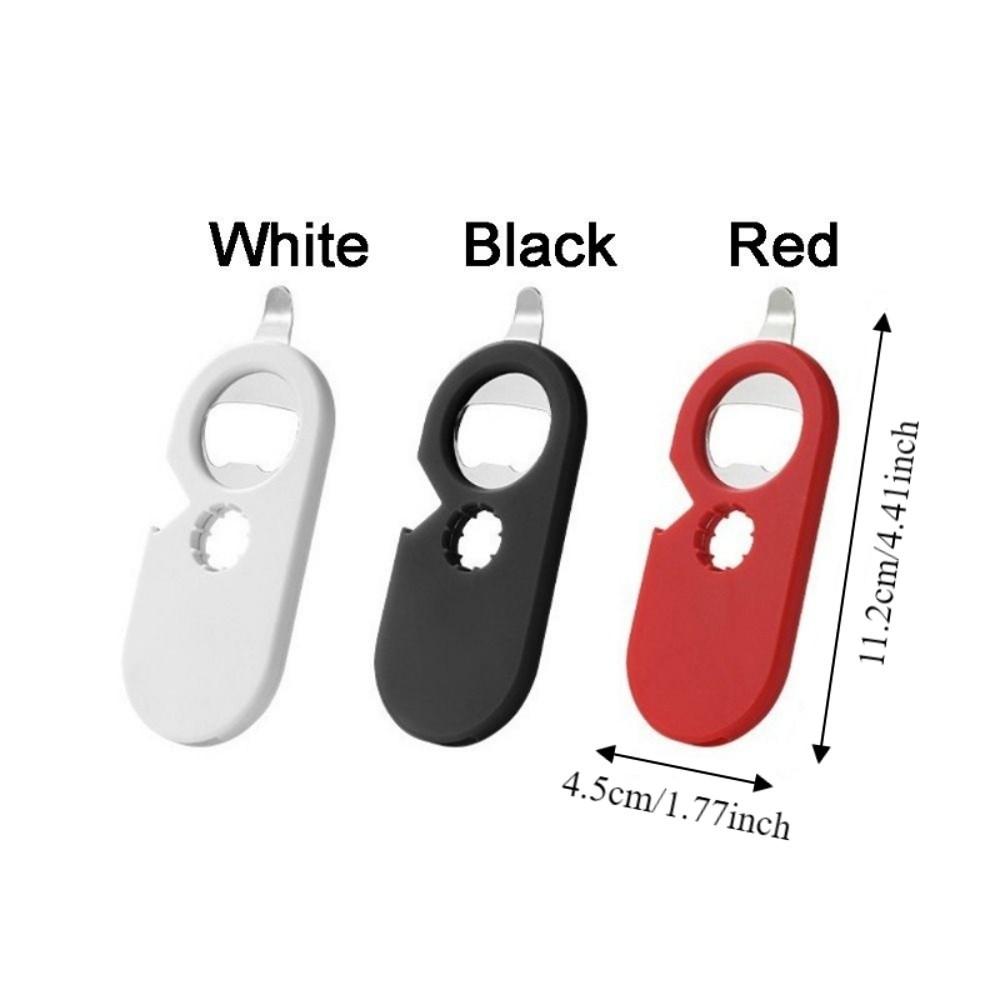 1/3PCS Lightweight Magnetic Bottle Opener 5-In-1 Fridge Magnet Opener Box Opener Kitchen Tool