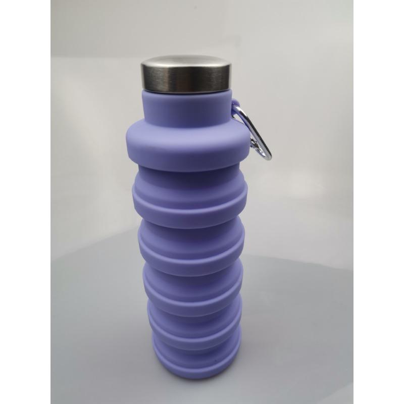 500 мл креативный силиконовый складной чайник для бега, фитнеса, портативный сжатый стакан для спорта на открытом воздухе