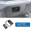 Комплект накладок на рулевое колесо из углеродного волокна для Jeep Wrangler JL JT 2018-