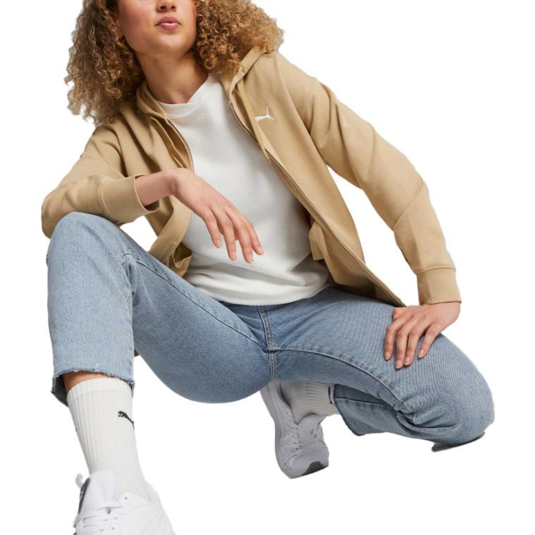 PUMA HER Jackets Women's Camel Hooded Moderate Other (Unisex) Jackets 679597 84