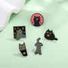 Серия Мультяшных Котов: Броши «Думающий, Удивленный и Кричащий Кот»