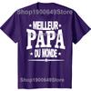 Funny World Best Dad French Graphic Fashion New Cotton Short Sleeve T Shirts ONeck Harajuku Father Dad Tshirt PAPA