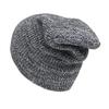 Winter Unisex Cotton Knit Hat Baggy Beanie Hat Crochet Outdoor Ski Cap Mask Skullies Toucas Gorros