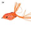 6 см Пресноводная Морская Реалистичная Рыболовная Приманка Стимуляция Лягушка Приманка Снасть Инструмент