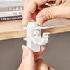 2 шт./комплект Компактные кронштейны для карниза - Простота установки, Прочные металлические настенные крючки для домашнего декора