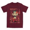 Mighty Atom Astro Boy Osamu Tezuka T Shirt for Men Cotton Funny T-Shirt Round Collar Astroboy Tees Short Sleeve Tops Plus Size