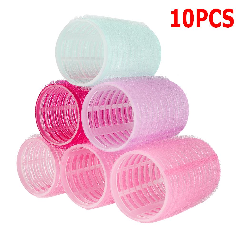 1/5/10 шт. бигуди для волос самоклеящиеся воздушные челки щипцы для завивки натуральные бигуди без нагрева DIY инструмент для завивки волос