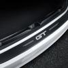 hrkqj5 For Ford GT Logo Luminous Door Threshold Stickers Scuff Scratch Car Door Threshold Protective Trunk Strips Anti kick Stickers