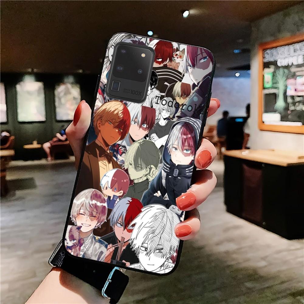 Чехол для телефона My Hero Academia Шото Тодороки Для Samsung S 9 10 20 21 22 23 30 23 24 plus lite Ultra FE S10lite Fundas