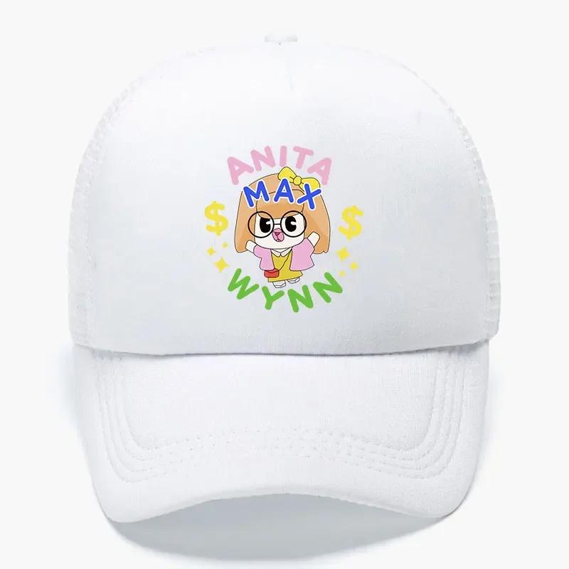 Snapback Adjustable Adjustable Mesh Cute Trendy Hat Trucker Foam Wynn Max Anita Trendy Hats Boy Girl Daily Sun Beach Fisherman Cap Female Summer Cap