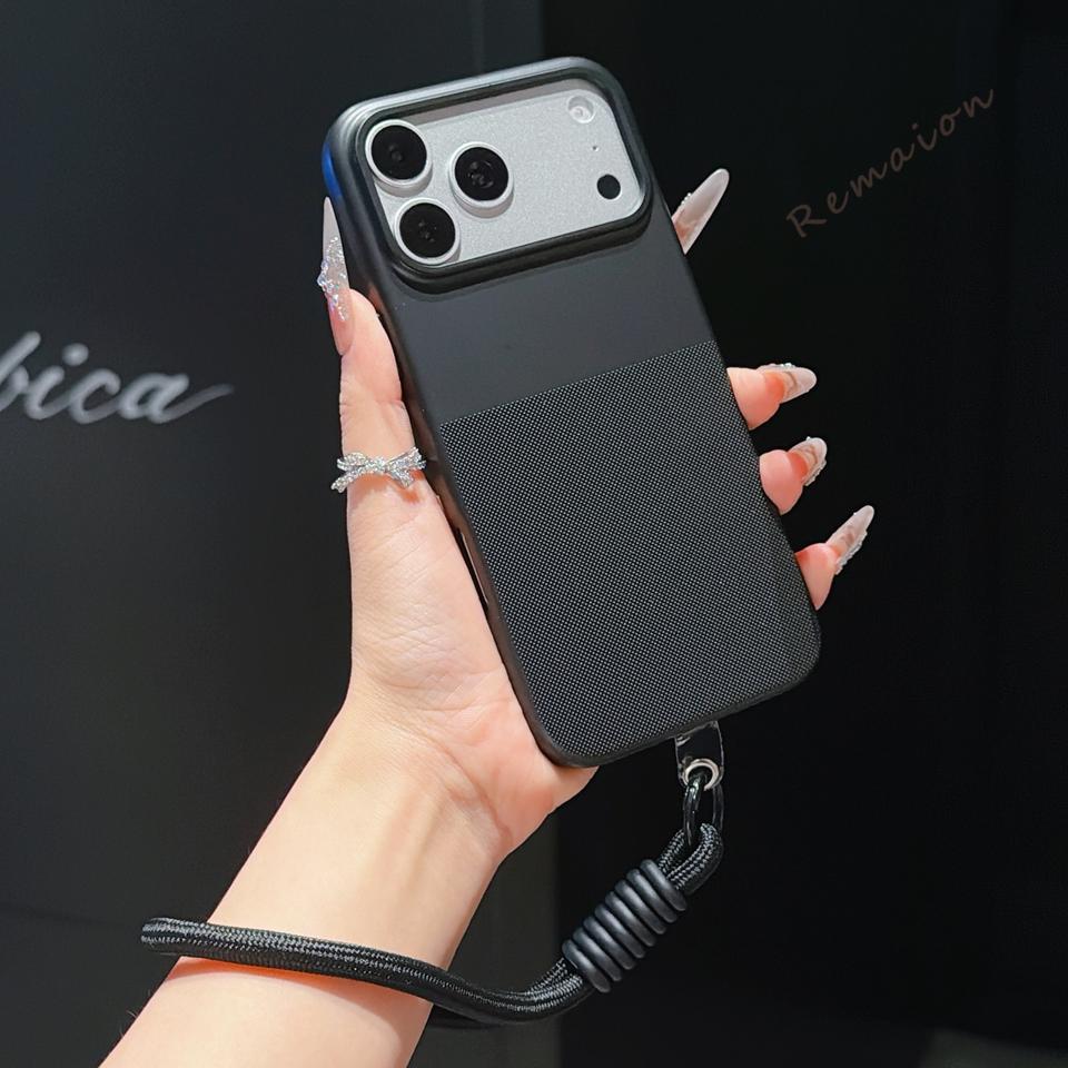 Ремешок на запястье Точка Официальный чехол для телефона Для For Iphone 1 14 11 12 13 16 17 Pro Max Air Plus 17Pro MAX Ударопрочный защитный чехол