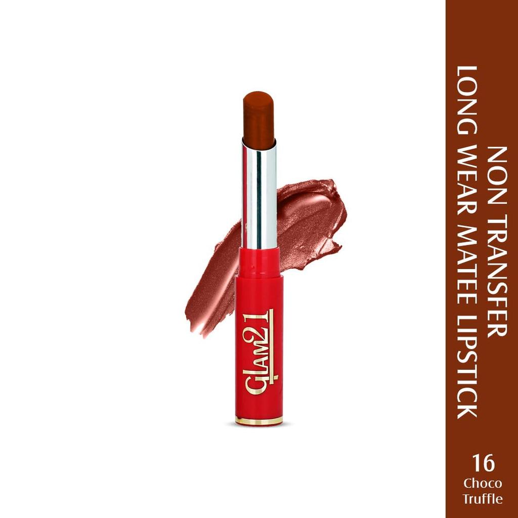 Glam21 Матовая помада-тинт Pro Ink Не отпечатывается | Стойкая | Ультрапигментированная |16 Шоколадный трюфель
