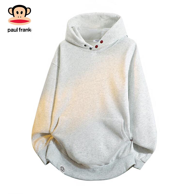 paul frank Men's American Style Hooded Heavyweight Loose Sweatshirt