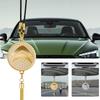 MVDC1 Hub Cap Citroen Car Logo Rearview Mirror Pendant Tassel Car Hanging Ornament Car Interior Accessorie For Berlingo C3 Aircross C5