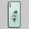 Israel Phone Case For Samsung S23,23,22,30,21,10,9,Note20 Ultra,Lite,Ultra,5G,Plus,FE,Black Soft Case