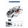 HAOCHI 1/24 Toyota PRADO Land Cruiser Внедорожник Сплав Модель автомобиля Литой Металл Внедорожник Модель автомобиля Звук Свет Детская Игрушка Подарок