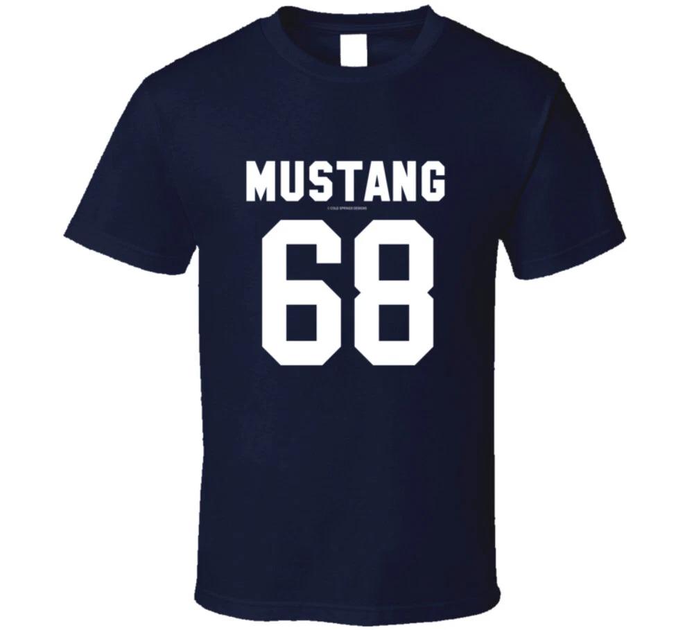 Mustang 68 Jersey Style 1968 Ponycar Gift T Shirt