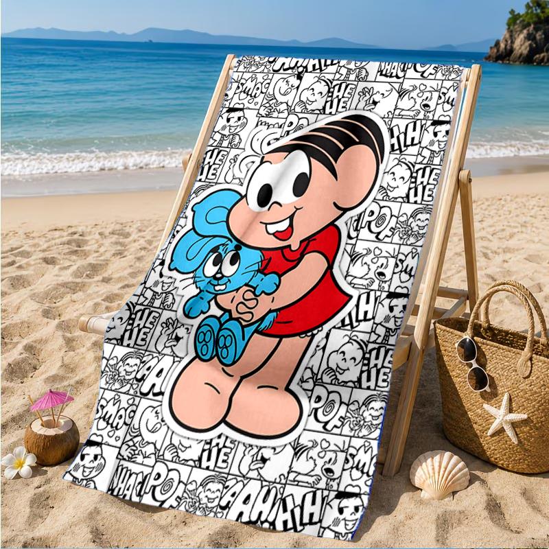 Monica's Adventures In Colorful Land Beach Towel, Super Soft Microfiber, Perfect Gift for Her/Him, Birthday, for Pool, Beach, Travel, Beach Party