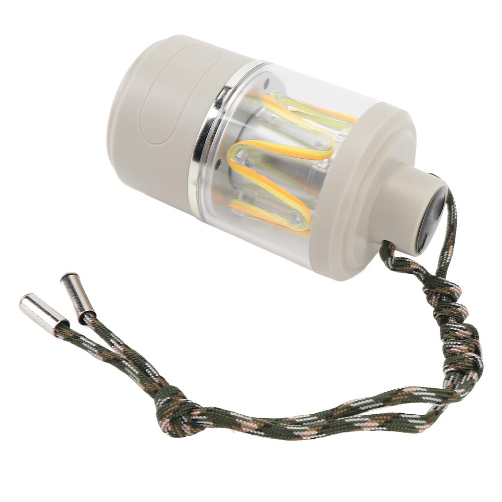 LED Camping Lamp IPX4 Water Proof Portable Flashlight Rechargeable Emergency Light for Indoor Outdoo