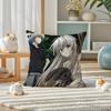 YYosuga no Sora Аниме Наволочка Шелковистая элегантная Комфорт Диван-кровать Невидимая молния
