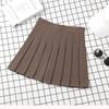Brown Skirt Ladies Summer Clothes Women's High Waist Harajuku Korean Style Black Mini Pleated Skirt For School Girl Uniform