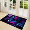 Jinx Neon Future Carpet Rug Soft Washable Antislip Home Living Room Sofa Mats Personalized Christmas Rug