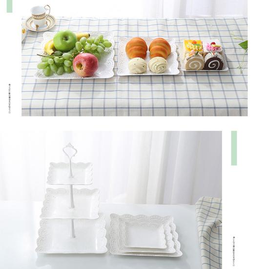 Подставка для кексов, башня, демонстрационная стойка для десертов, трехъярусная конструкция, не содержит бисфенол А, простая сборка, многоярусный поднос для сервировки торта на свадьбу