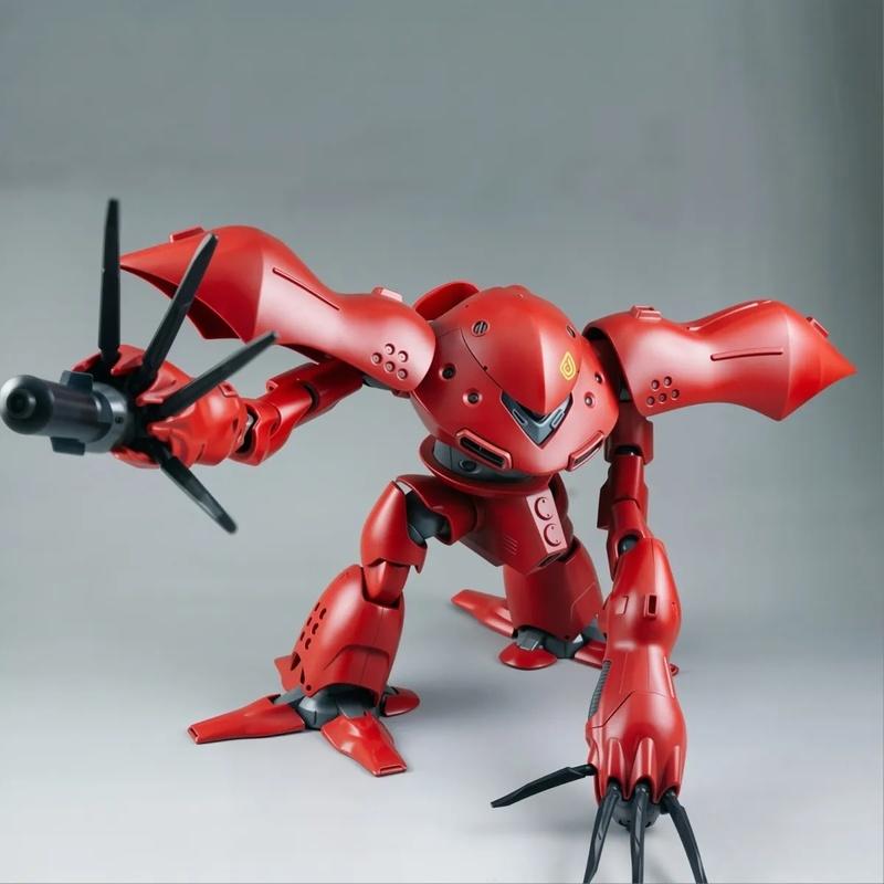 GL HGUC 1/144 037 Красный Хайгог Длиннорукий Сборная Модель Набор Фигурка Коллекционная Игрушка-Пазл для Мальчика Подарок Настольное Украшение Кукла