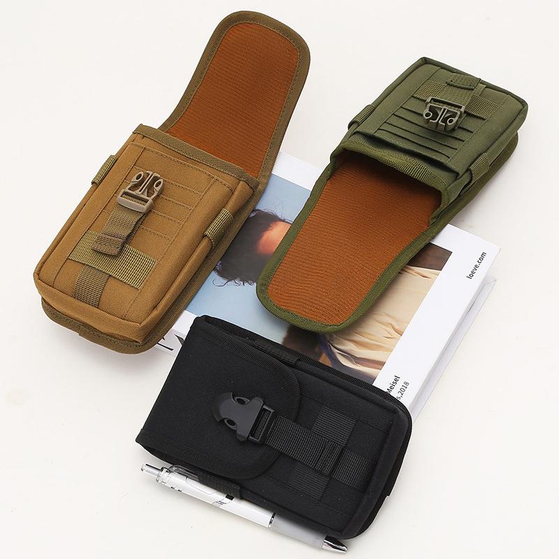 Outdoor Tactical Belt Waist Bag for Phones Military Style Purse Multi Compartment for Running and Hiking
