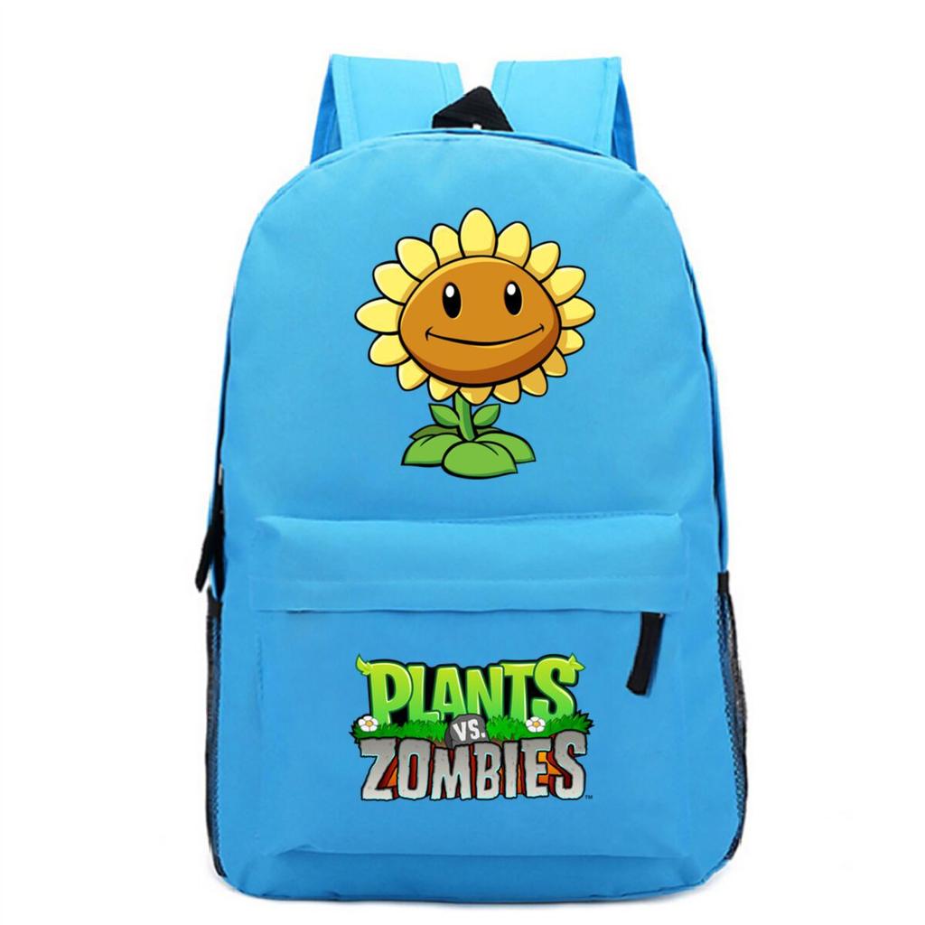 Game Merchandise Plants Vs. Zombies School Bag Casual Simple Backpack