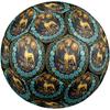 Great Dane Glass Round Football Size 5 Adult Ball Suitable for Training Matches and Outdoor Team.