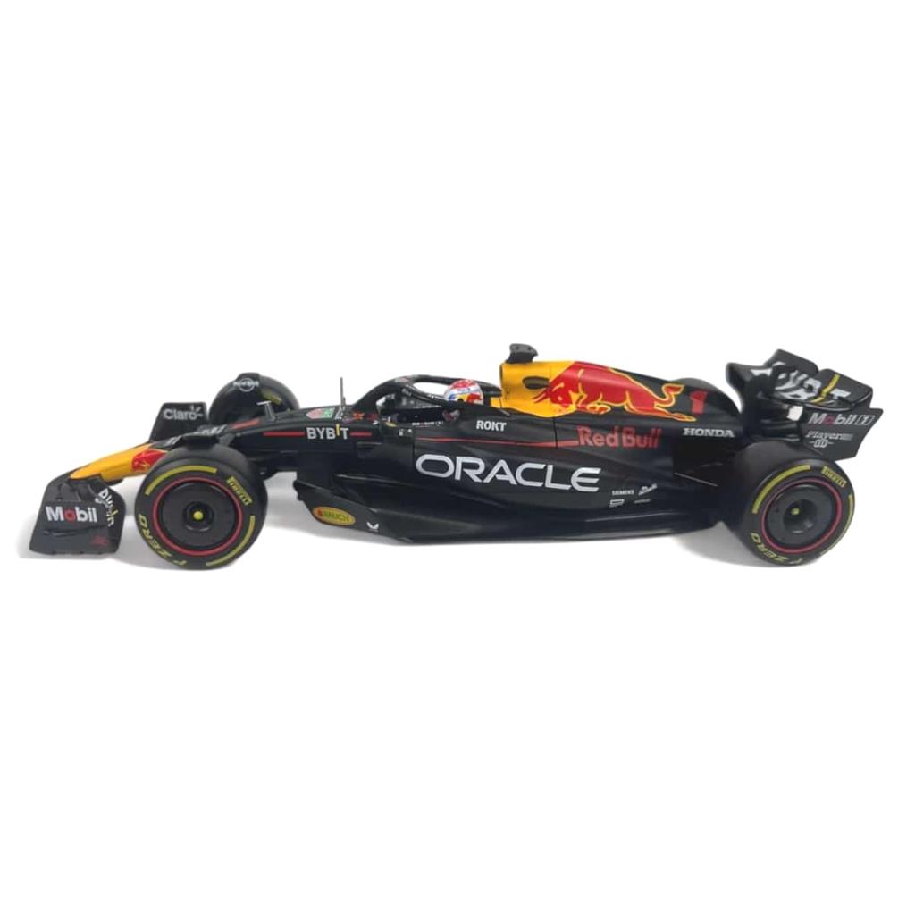 Bburago 2023 Модель Масштаб F1 Oracle Red Bull Racing RB19 Макс Феттербен Литая Модель Автомобиля 1/18 #1 / 18-18003 (# 1)