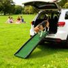 Foldable Dog Ramp With Artificial Anti slip Surface Portable And Lightweight For Cars Home 155 X 38.5 X 15.5 Cm