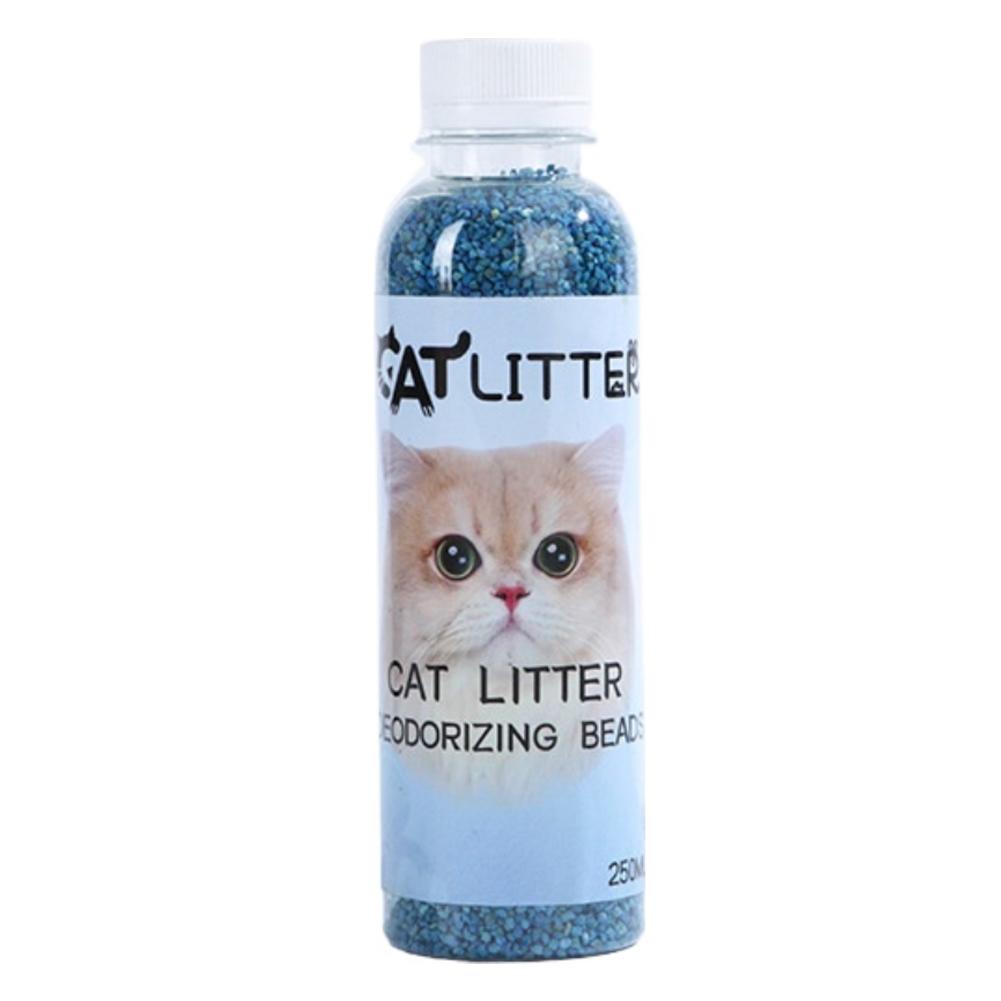 Fresh Scent Cat Litter Deodorizer Beads - Natural Plant-Based Odor Eliminator For Clean & Fragrant Pet Environments Remove Odors