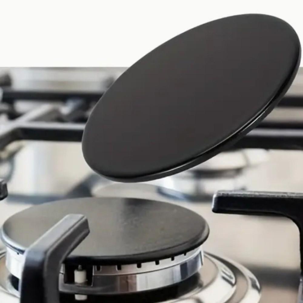 4pcs Concave Shape Cooker Hob Burner Cap Metal Flame Cap Cookware Tools Burner Crown Oven Use