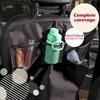 Защитный коврик на спинку сиденья автомобиля и органайзер для детей: Защитная задняя накладка против пятен