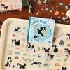 20pcs Cute Cartoon Cat & Dog Sticker Book, Adorable Pet Pattern Journal Decor Stickers, Student Diary Album DIY Collage Material