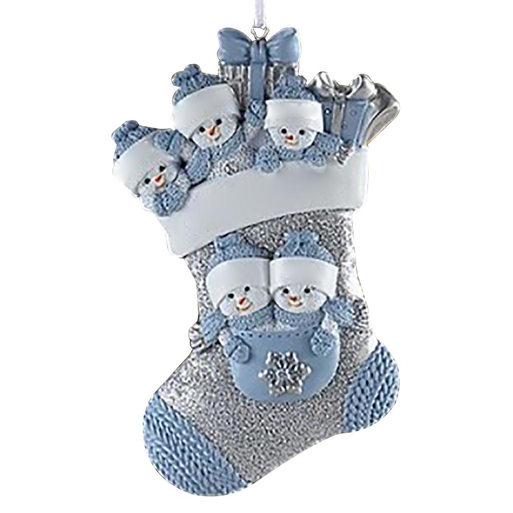 Персонализированные творческие сохранившиеся семейные орнаменты на рождественскую тематику, украшения для праздничных вечеринок