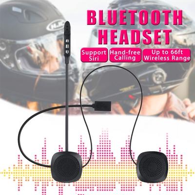 Беспроводная гарнитура для мотошлема с защитой от помех, Bluetooth, водонепроницаемая, Hands Free, Bluetooth-интерком для мотоцикла, 3,7 В, USB